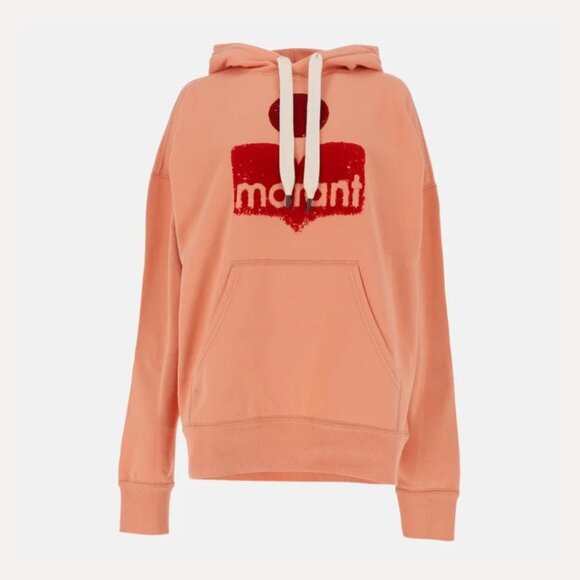 Isabel Marant Miley Drawstring Hoodie Sweatshirt Kangaroo Pocket - Picture 2 of 7